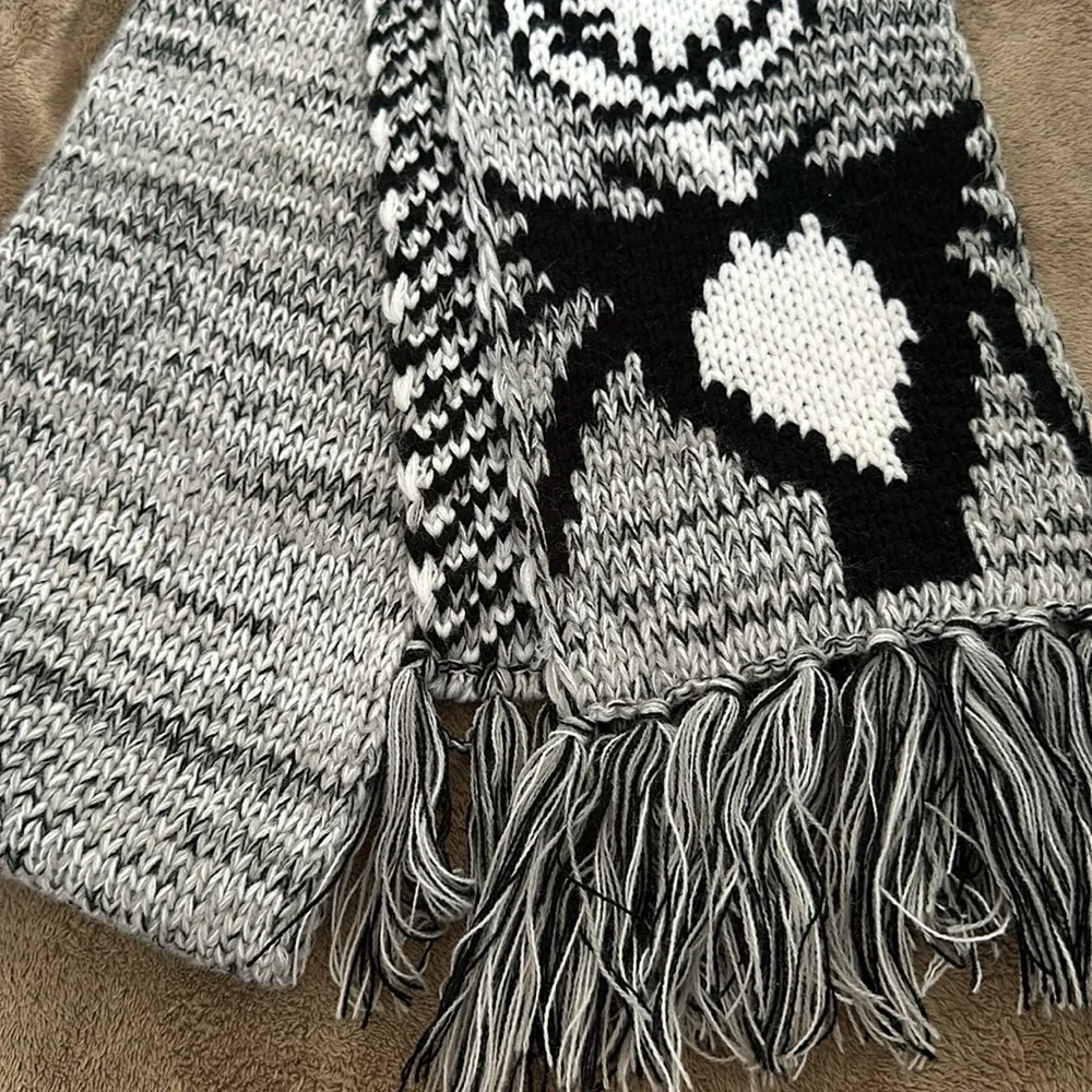 Disney The Nightmare Before Christmas Jack Knit Scarf